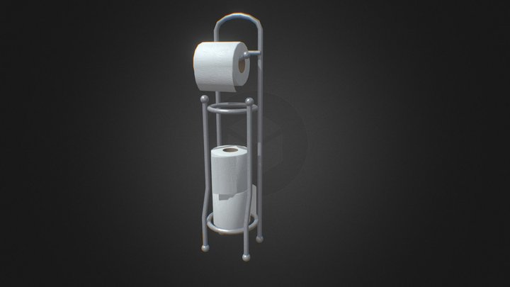 Simple Toilet Paper Holder – Gratis 3D-model STL