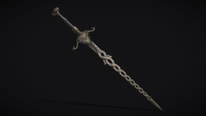 Coiling Blade 3D Model