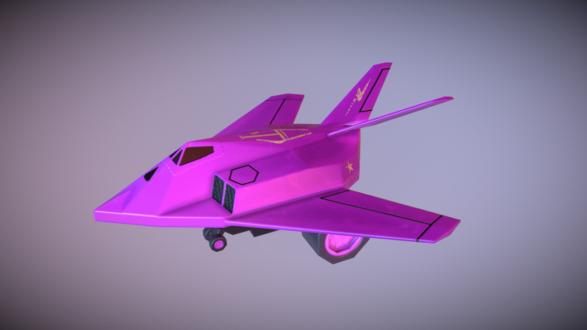 Toy plane 3D model by ThatMicu [d8c4c31] Sketchfab
