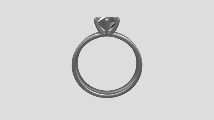 Engagement NFT Ring 3D Model