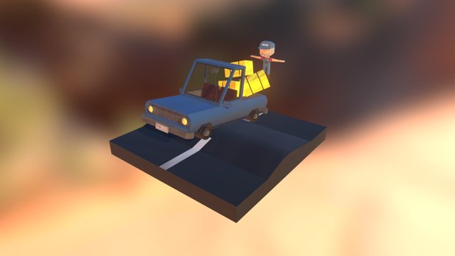 On the road again!!! 3D Model