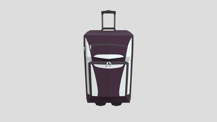 Luggage - Low Poly 3D Model