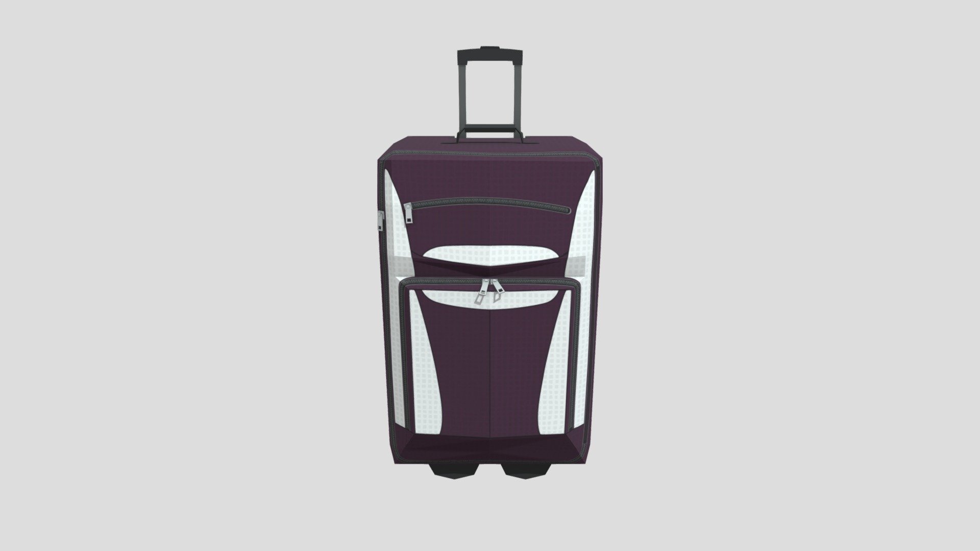 Luggage Low Poly Download Free 3D model by calebcram [d8c69ea