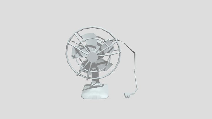 Fan 3D Model