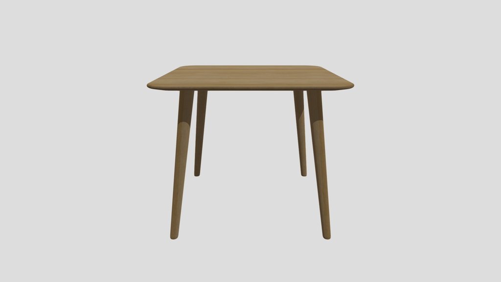 Malm Table 706 90x90 W0