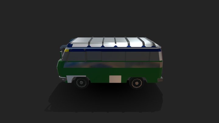 Buseta Modelo 90 3D Model