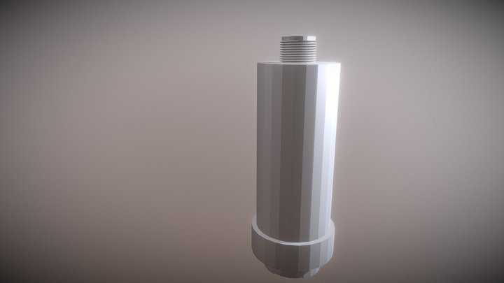 Shower Filter 3D Model