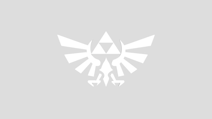 Master Sword Stand Logo V1 3D Model