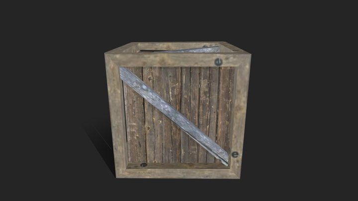 crate 3D Model