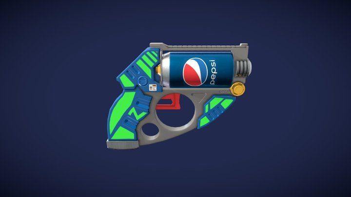 pepsigun 3D Model