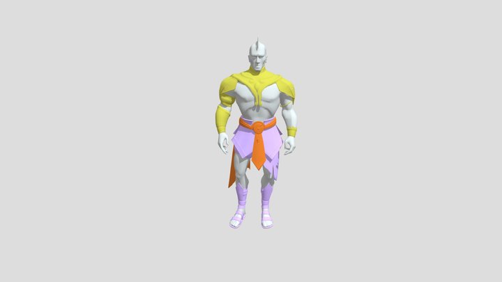 Carazcterized Idle Animation - Timsahri 3D Model
