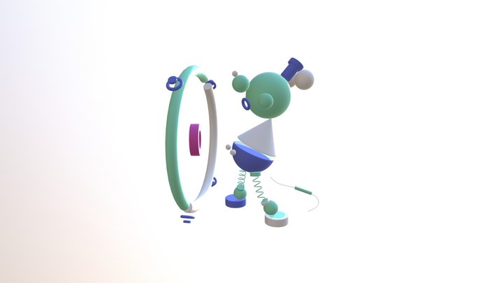 Mickey Mouse 3D Model