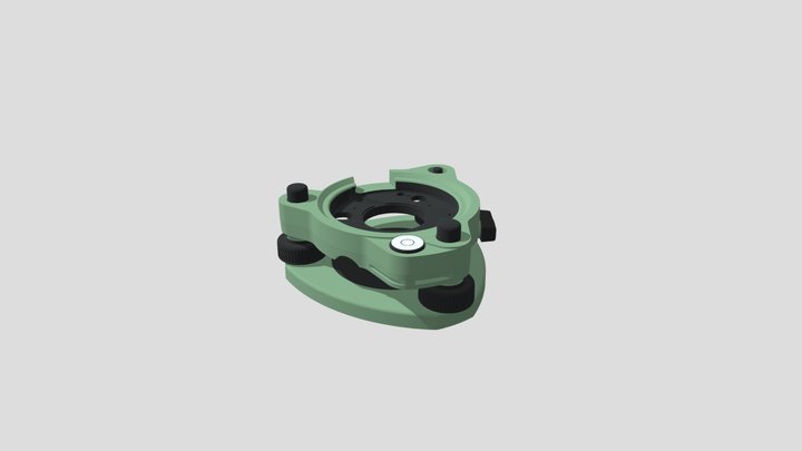 Leica Tribrach 3D Model
