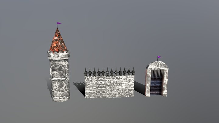 F3D P1 Rocio Michi Ojeda 3D Model