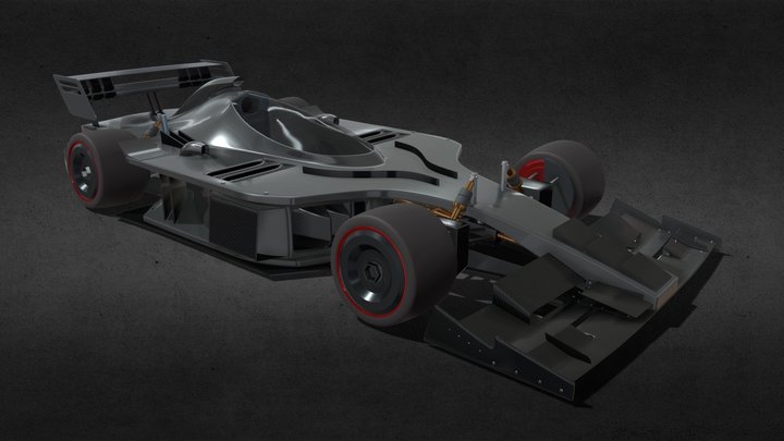 FULL SCALE PRINTABLE F1 MONACO 2021 TROPHY | 3D Print Model