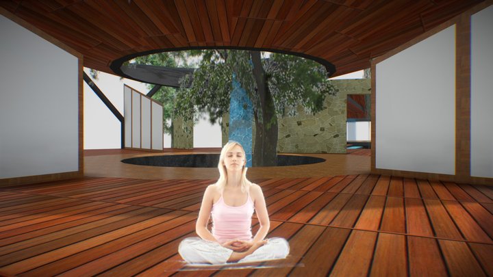 Holistic Center - Cabo Real 3D Model