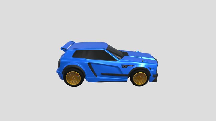 Fennec-rocket-league-car 3D Model