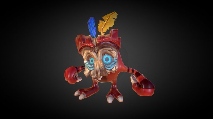 Atakapu 3D Model