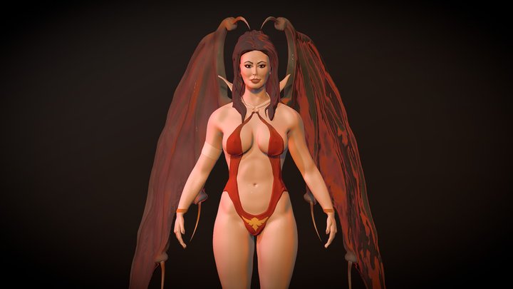 Vampirella 3D Model