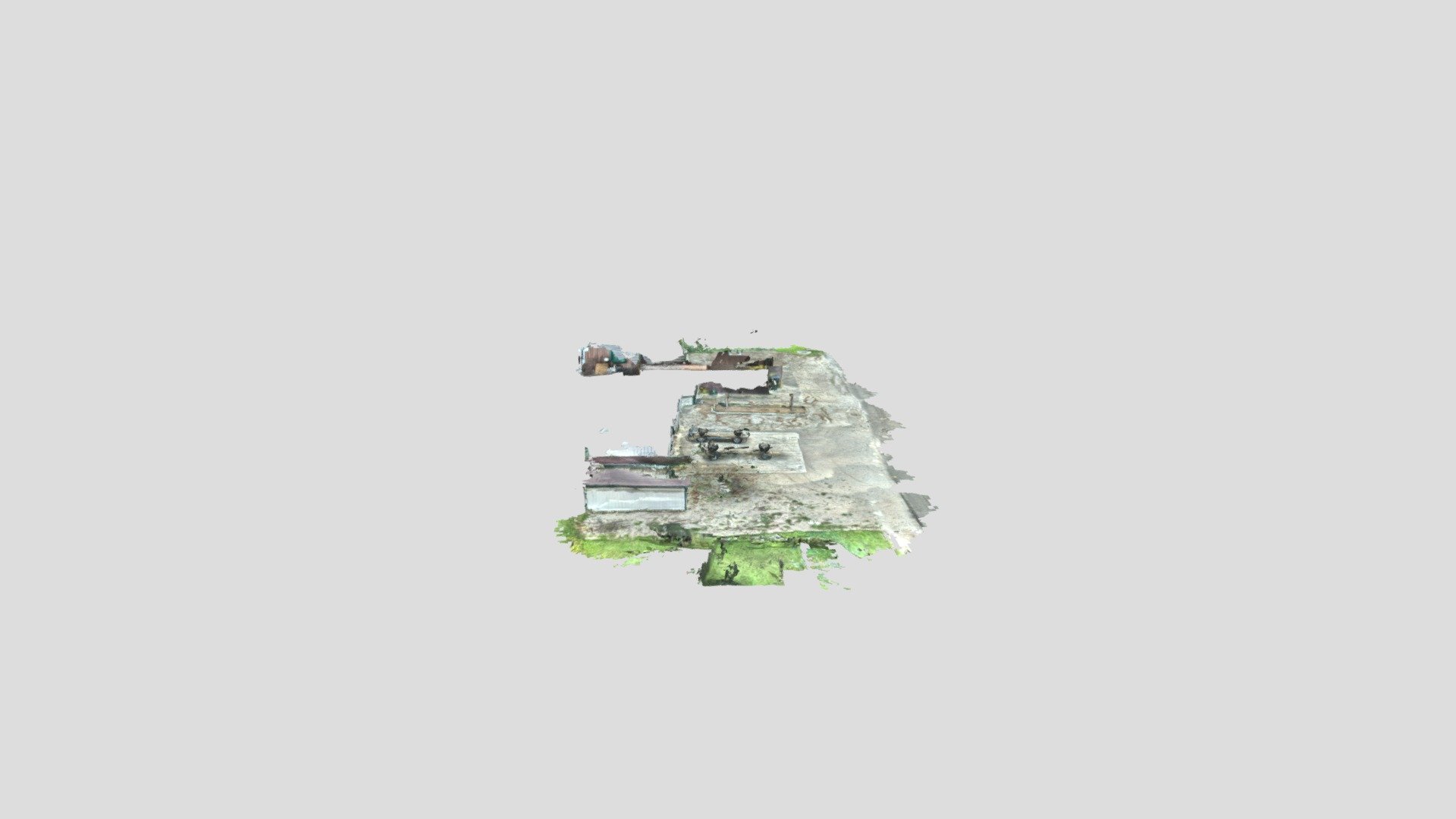front yard — Sketchfab embed 3D viewer