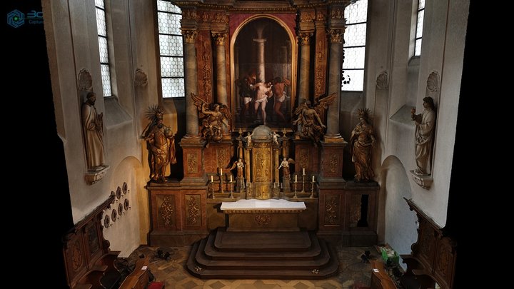 Altar (Laserscanning & Photogrammetry) 3D Model