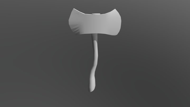 Michael Scott AXE 3D Model
