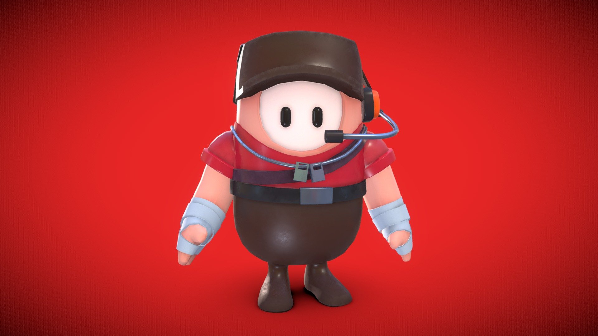 Fall Guys Scout Team Fortress Skin - Buy Royalty Free 3D model by Jorge