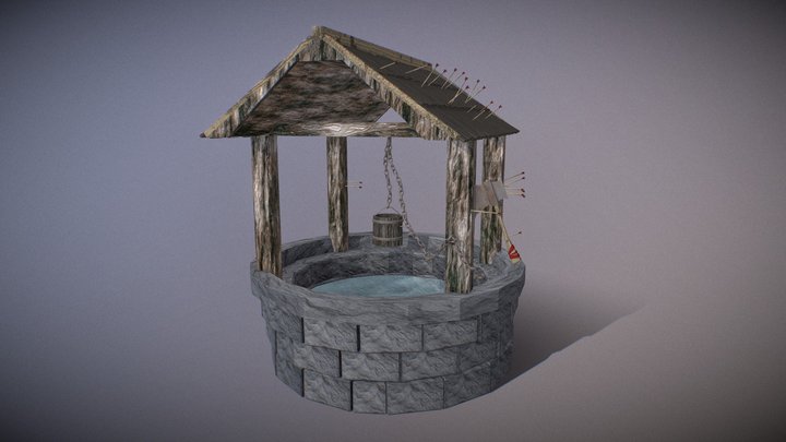 Old Well Matty 3D Model