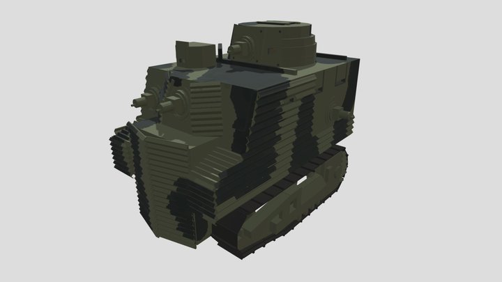 New Zealand Bob Semple "Tank" 3D Model