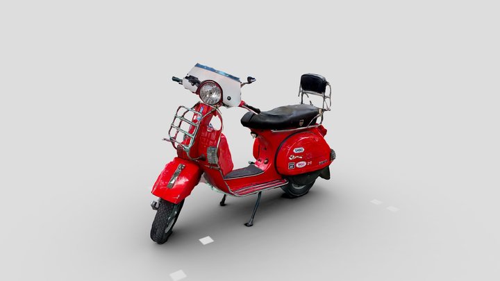 Vespa px125 – Modello 3D gratuito STL