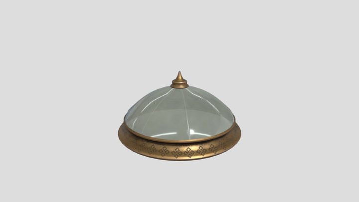 Ceiling Old Lamp 3D Model