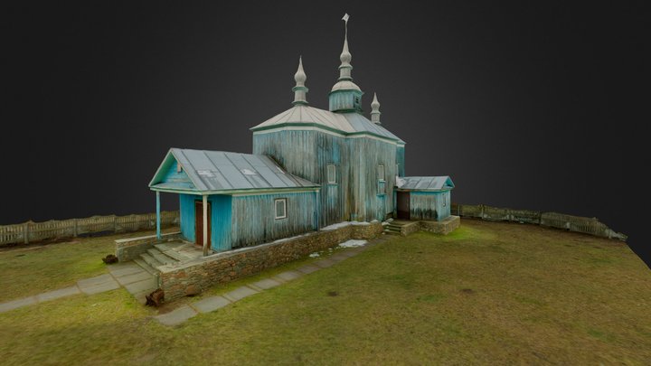 Borodani church 3D Model