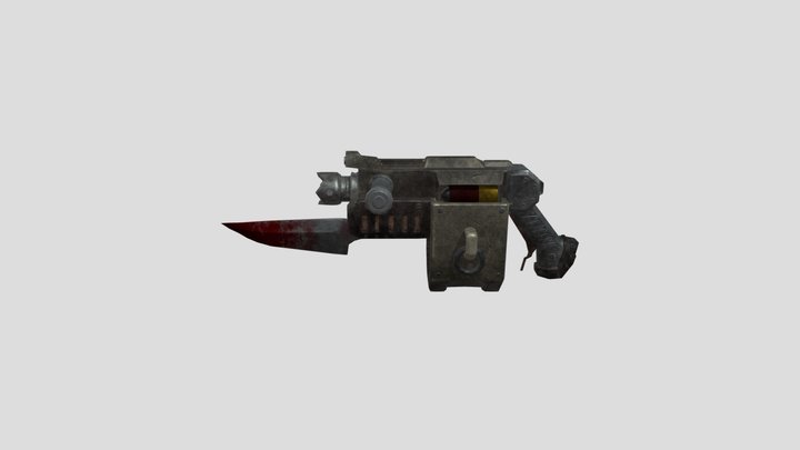 Ripper Gun 3D Model