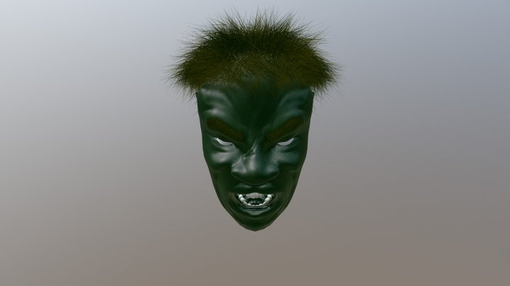 Hulk Sketch 3D Model