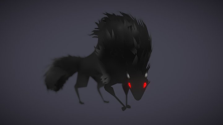 Big Bad Wolf 3D Model