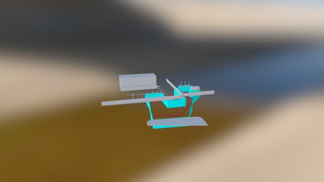Connah’s Quay 3D Render 3D Model