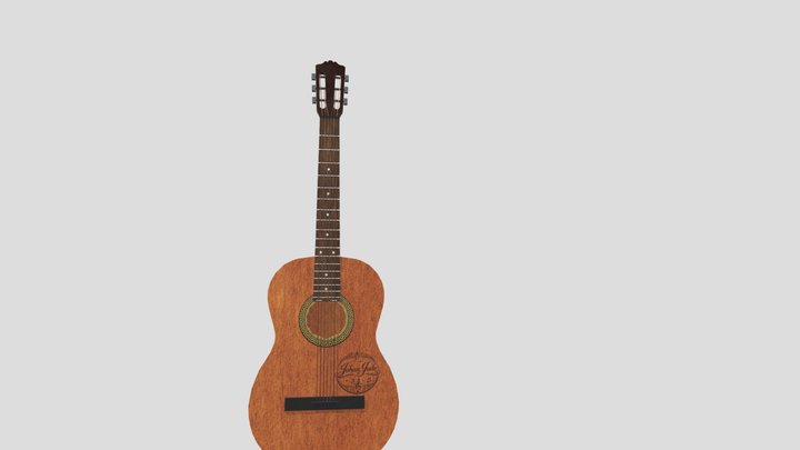 Guitar 3D Model