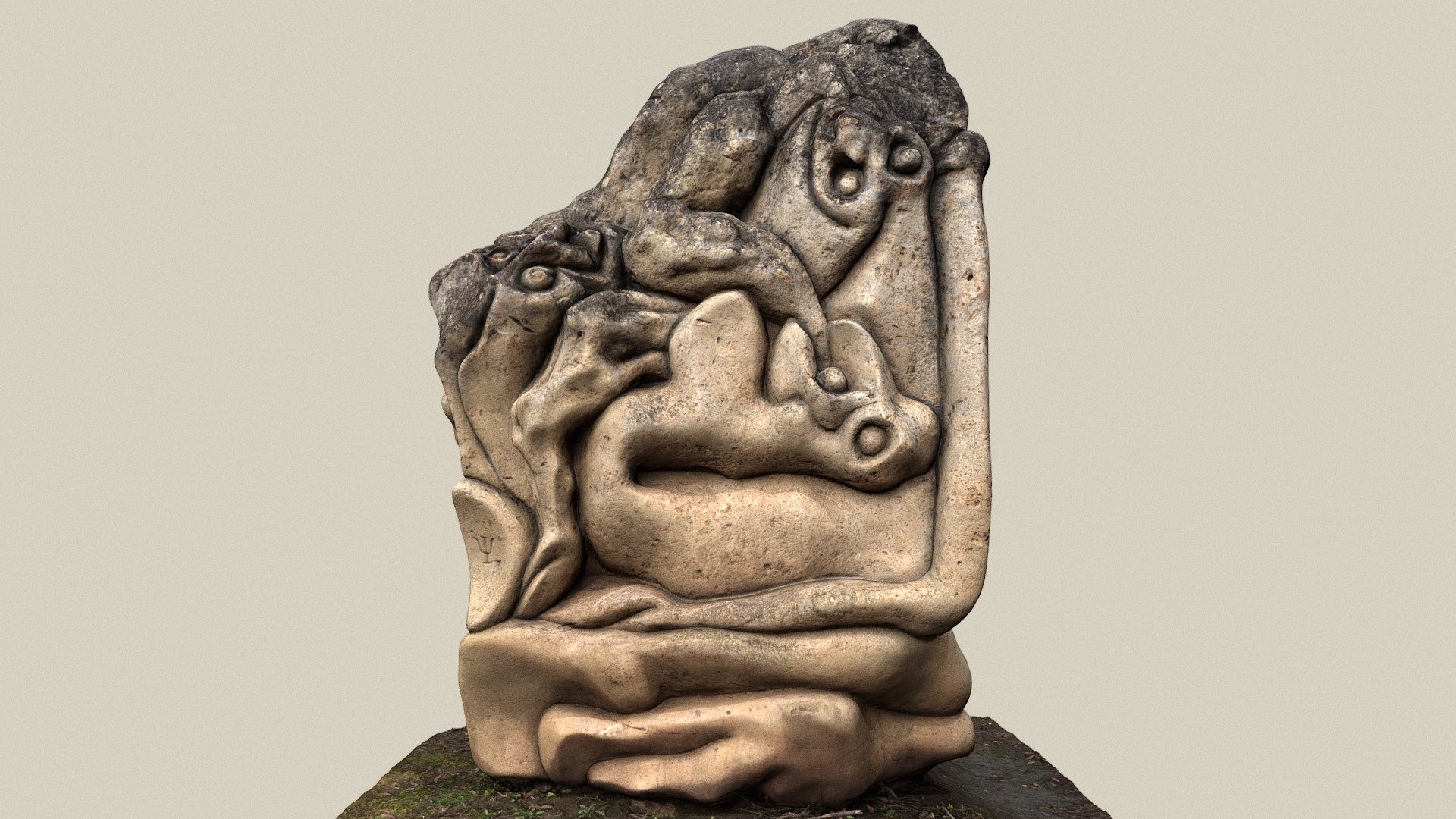 Die Krisen der Menschheit — Sketchfab embed 3D viewer