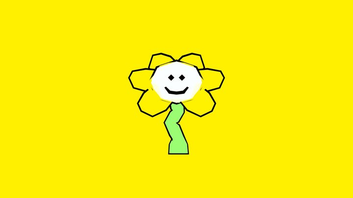 Flowey 3D models - Sketchfab
