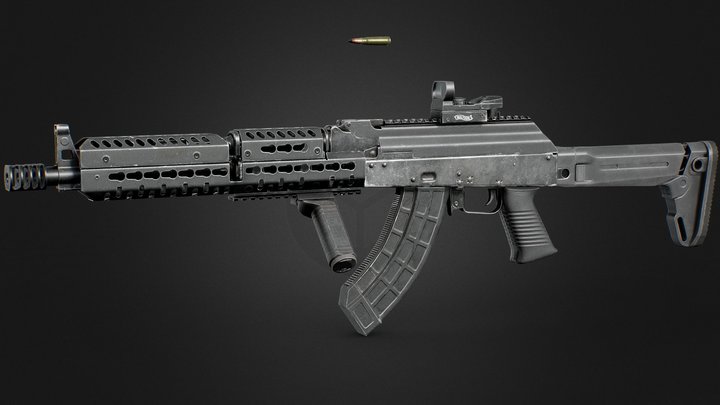 AKM (old) 3D Model