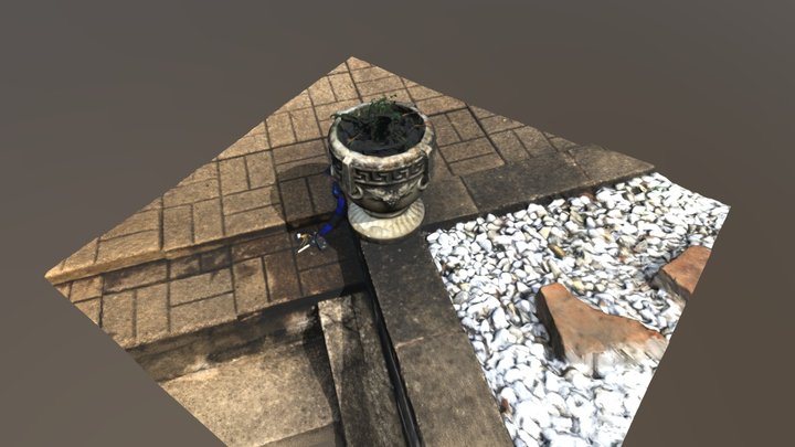 Ha Tree Pot 3D Model