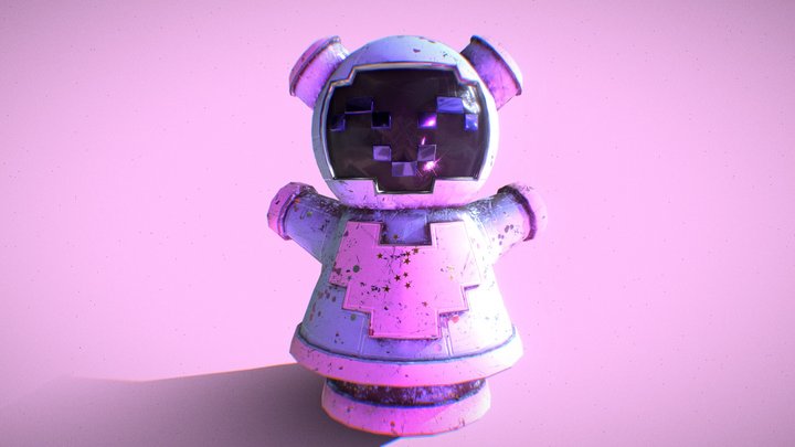 Cutie Roboto 3D Model