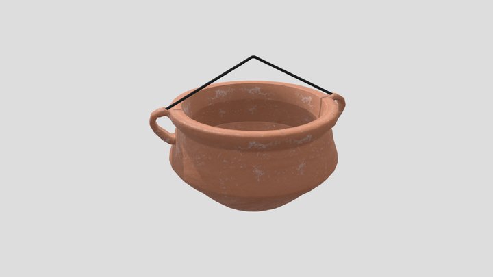 Improvised Cooking Pot 3D Model