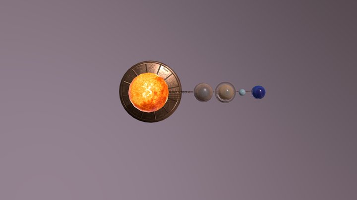 Ηλιακό Σύστημα 3D Model