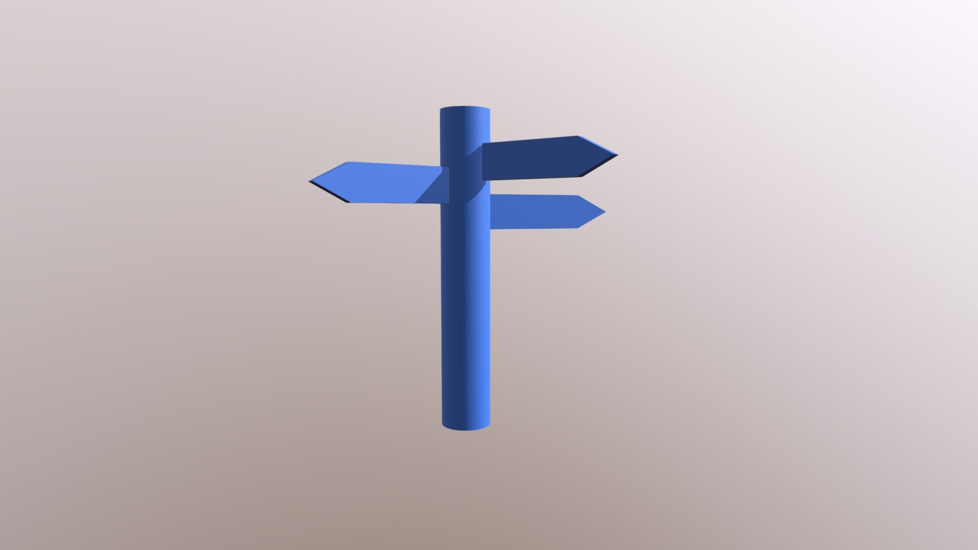 R/GA_Wayfinding_Signpost_Test Download Free 3D model by andrew