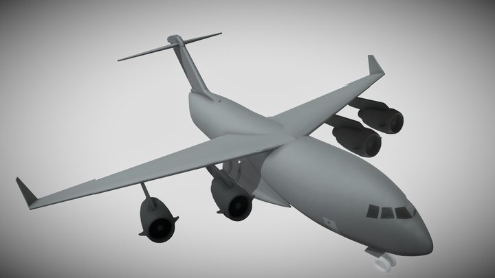 Boeing C-17 Globemaster 1 3D Model