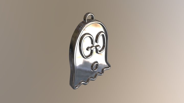 gucci ghost pendetal 3D Model