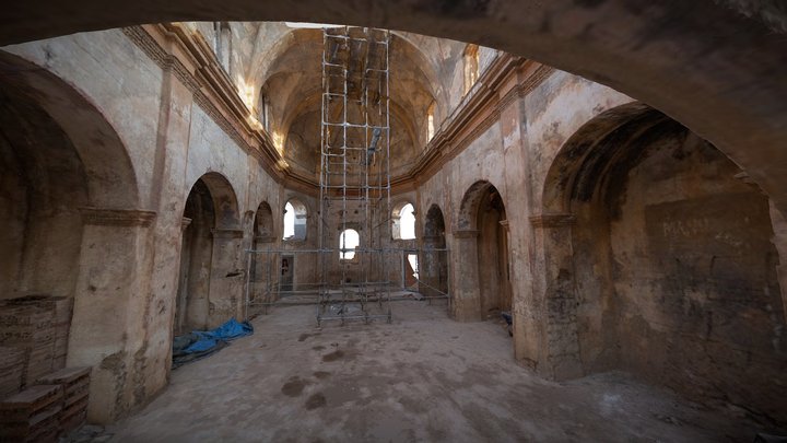 Iglesia del Pilar, Castillo de la Palma 3D Model