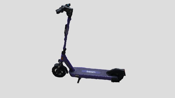 E-scooter 3D Model