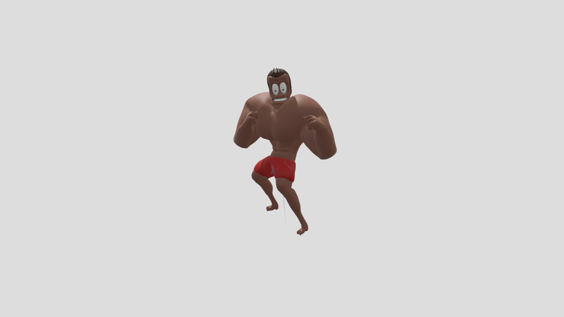 Muscleman boxing